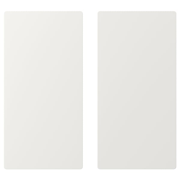 SMÅSTAD door, white, 30x60 cm, 2 pack