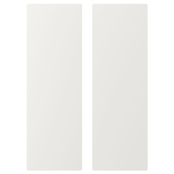 SMÅSTAD door, white, 30x90 cm, 2 pack