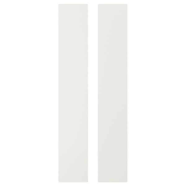 SMÅSTAD door, white, 30x180 cm, 2 pack