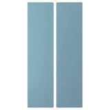 SMÅSTAD door, blue, 30x120 cm, 2 pack