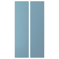 SMÅSTAD door, blue, 30x120 cm, 2 pack