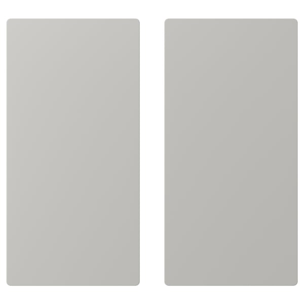 SMÅSTAD door, grey, 30x60 cm, 2 pack