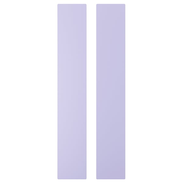 SMÅSTAD door, pale lilac, 30x180 cm, 2 pack