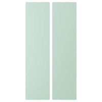 SMÅSTAD door, light green, 30x120 cm, 2 pack