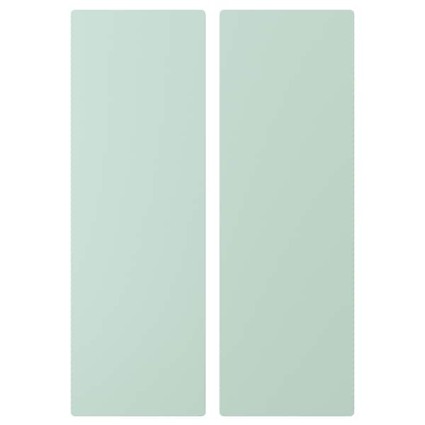 SMÅSTAD door, light green, 30x90 cm