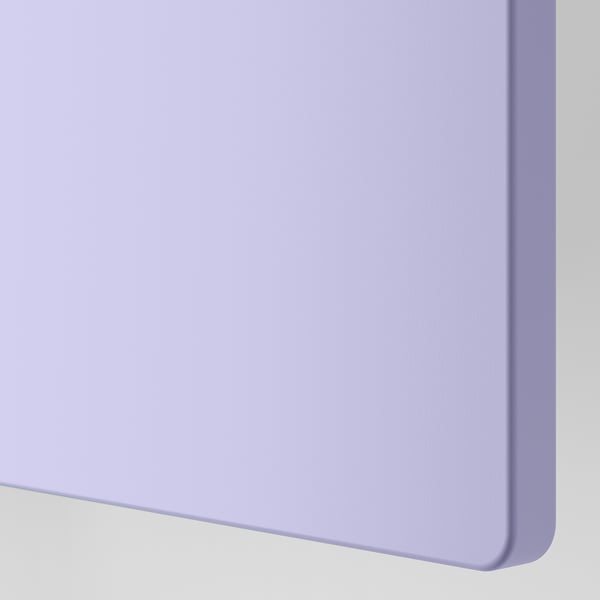 SMÅSTAD changing table, white lilac/with 3 drawers, 90x79x100 cm