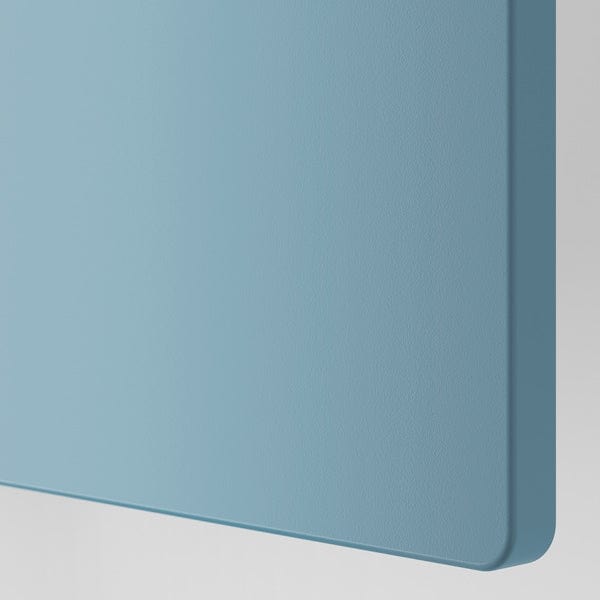 Ikea SMÅSTAD / PLATSA - Cabinet, white blue/with 1 shelf, 60x57x63 cm