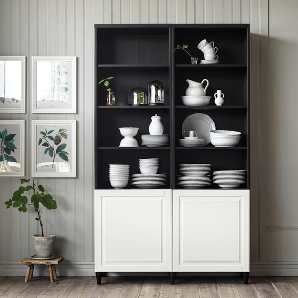 SMEVIKEN door, white, 60x64 cm