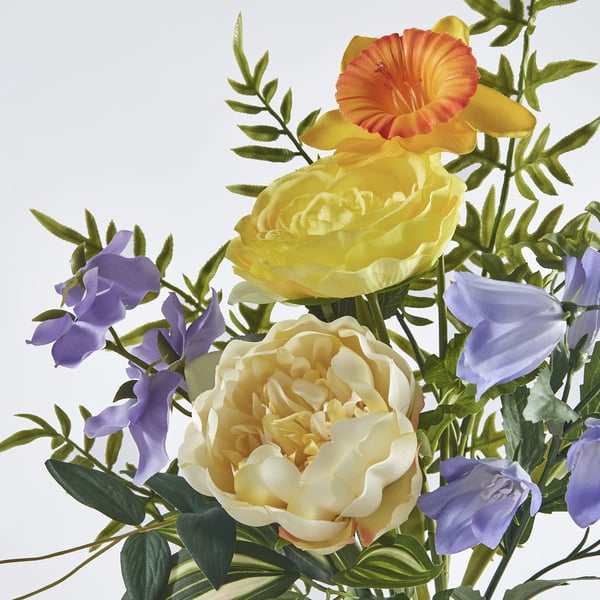 SMYCKA artificial bouquet, in/outdoor Poppy/multicolour