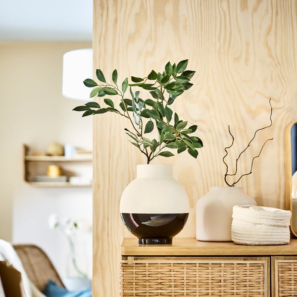 SMYCKA artificial flower, in/outdoor foliage/green, 67 cm