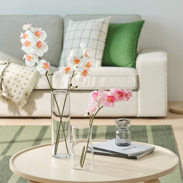 SMYCKA artificial flower, in/outdoor/Orchid pink, 60 cm