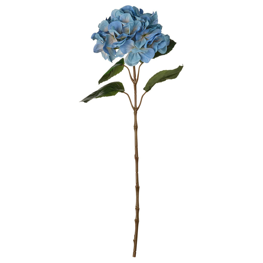 SMYCKA artificial flower, in/outdoor/hydrangea blue