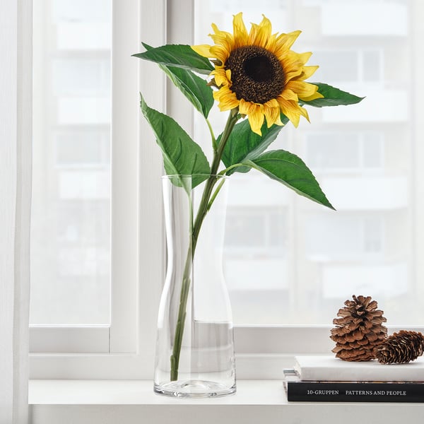SMYCKA artificial flower, sunflower yellow, 51 cm