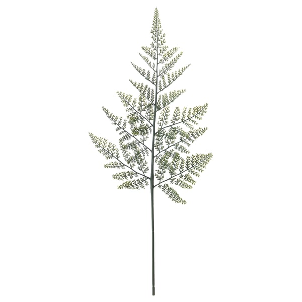 SMYCKA artificial leaf, in/outdoor/fern green, 53 cm