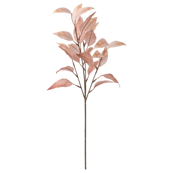 SMYCKA artificial spray, eucalyptus/pink, 60 cm