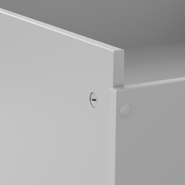 Ikea SMYGA - Bed storage box, light grey, 99x91x29 cm