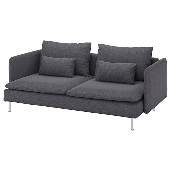 Ikea SÖDERHAMN - 3-seater sofa, Gunnared smoke grey