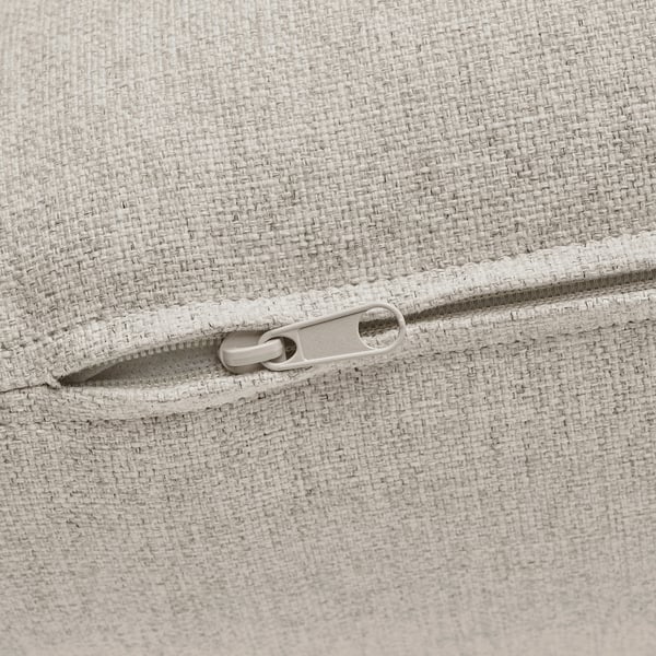 SÖDERHAMN 4-seat sofa with chaise longue, and open end/Gunnared beige, 285 cm
