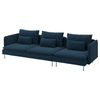 SÖDERHAMN 4-seat sofa, Kelinge dark blue