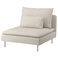 SÖDERHAMN 1-seat section, Gunnared beige, 93x83x99 cm
