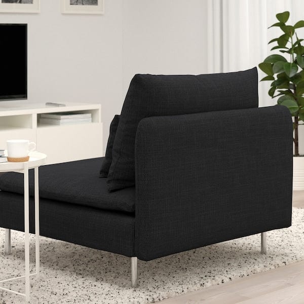 Ikea SÖDERHAMN - 1-seater element, Hillared anthracite