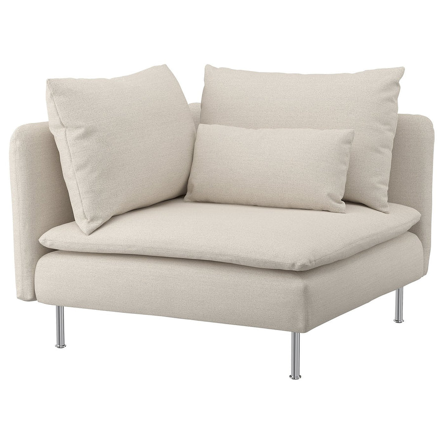 SÖDERHAMN corner section, Gunnared beige, 99 cm