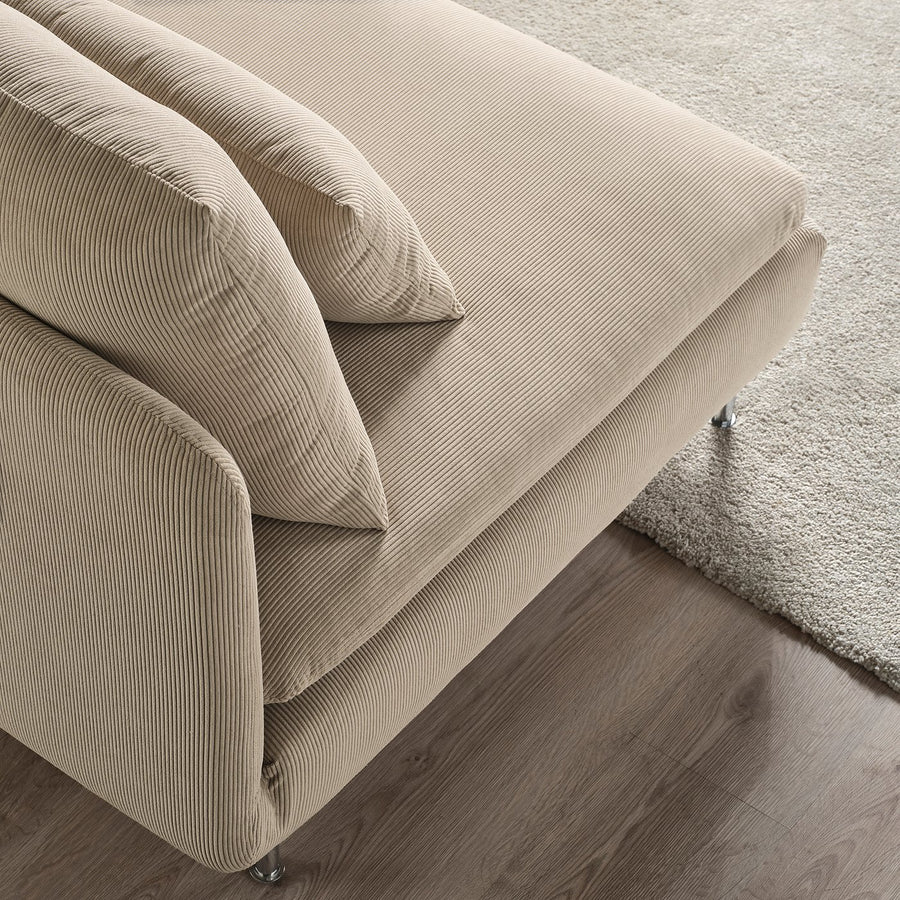 SÖDERHAMN corner section, Kelinge beige, 99 cm