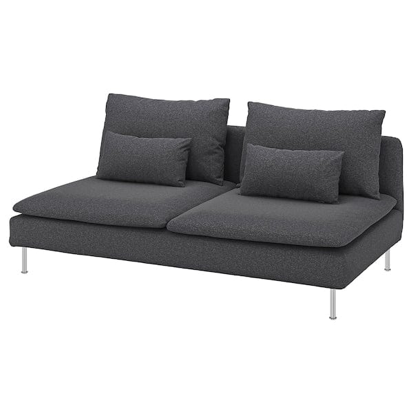 Ikea SÖDERHAMN - Lining for 3-seater element, Gunnared smoke grey
