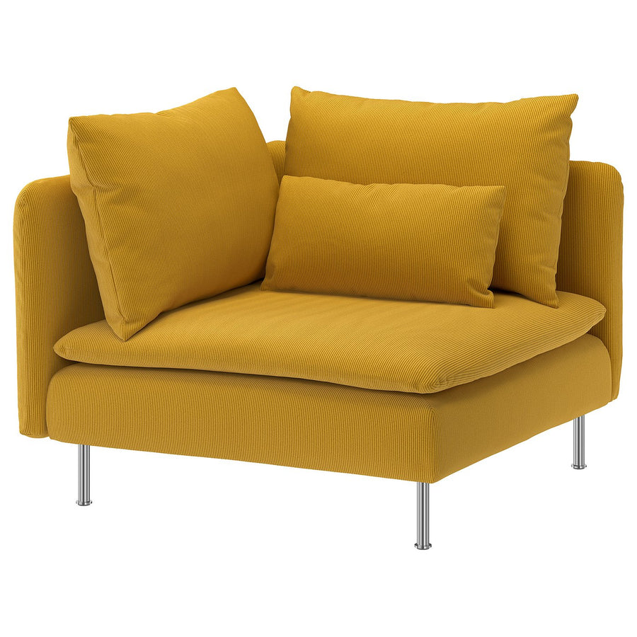 SÖDERHAMN cover for corner section, Kelinge dark yellow