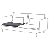SÖDERHAMN inner seat cushion for 3-seat sofa, for replacement, 93 cm