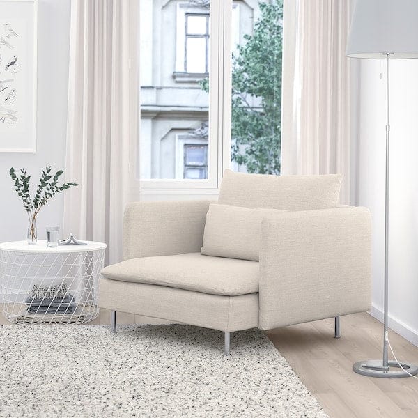 Ikea SÖDERHAMN - Armchair, Gunnared beige