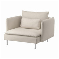 SÖDERHAMN armchair, Gunnared beige, 105 cm