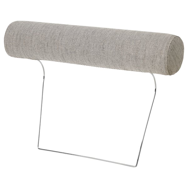 SÖRVALLEN headrest, Viarp beige/brown, 81x58 cm
