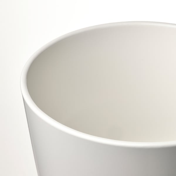 SOJABÖNA plant pot, white, 19 cm