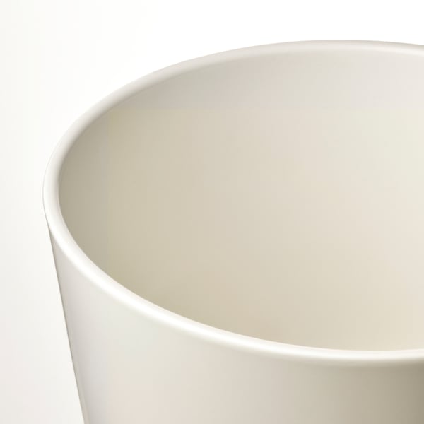 SOJABÖNA plant pot, white, 24 cm