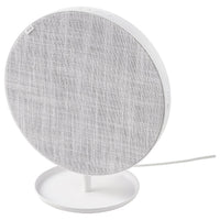 SOLSKYDD Bluetooth speaker, white, 29 cm
