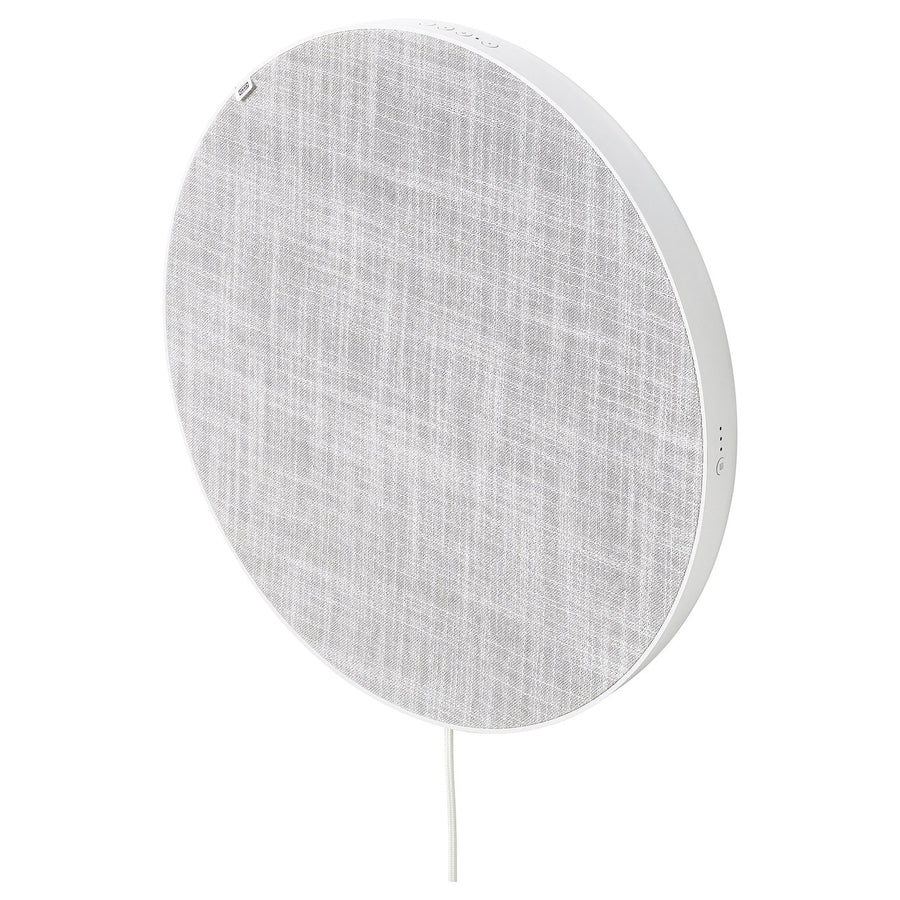 SOLSKYDD Bluetooth speaker, white, 45 cm