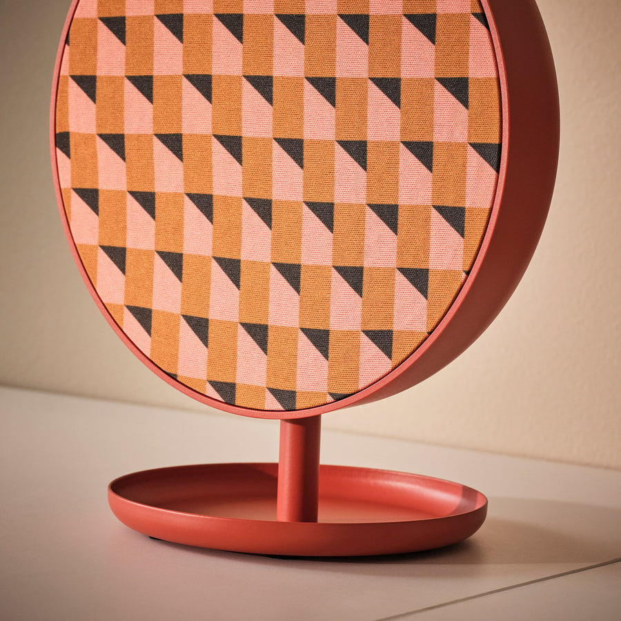 SOLSKYDD portable Bluetooth speaker, orange, 19.4 cm