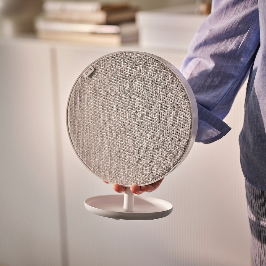 SOLSKYDD portable Bluetooth speaker, white, 19.4 cm