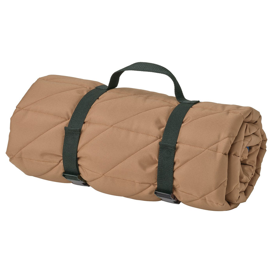 SOLUPPGÅNG picnic blanket, brown, 130x170 cm