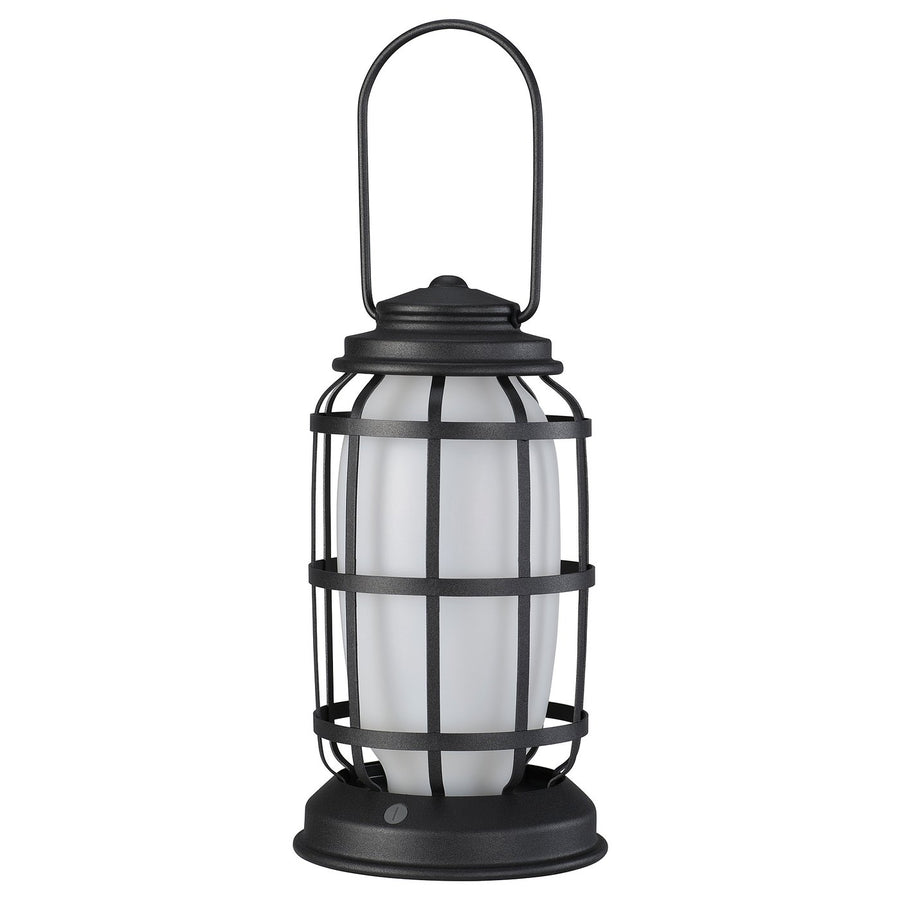 SOLUPPGÅNG LED lantern, outdoor battery-operated/dimmable, 130 mm
