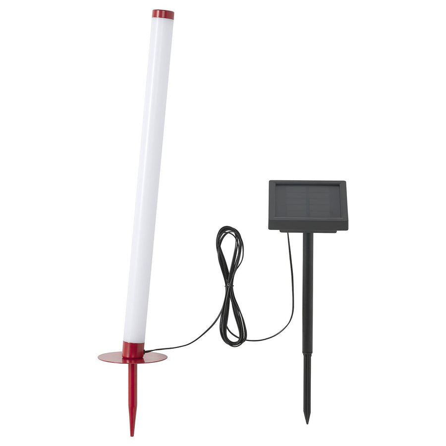 SOLVINDEN solar-powered ground stick, red, 3.0 m