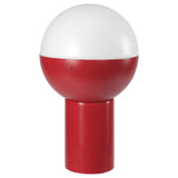 SOLVINDEN LED decoration lighting, solar-powered/globe red, 25 cm