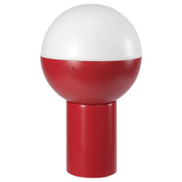SOLVINDEN LED decoration lighting, solar-powered/globe red, 25 cm