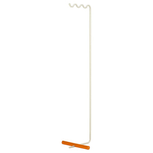 SOLVINDEN lamp stand, orange/beige