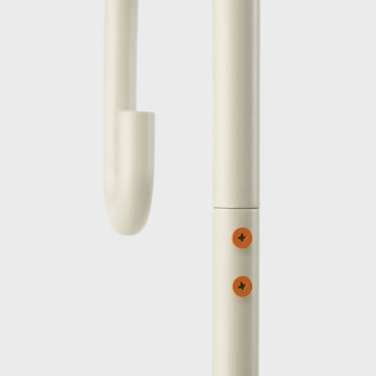 SOLVINDEN lamp stand, beige, 36 cm