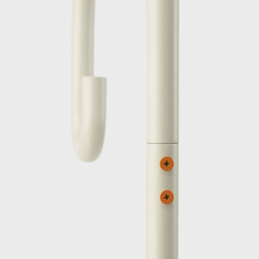 SOLVINDEN lamp stand, beige, 36 cm