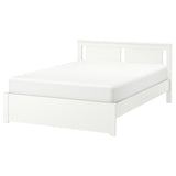 SONGESAND bed frame, white/Lillhällan, 160x200 cm