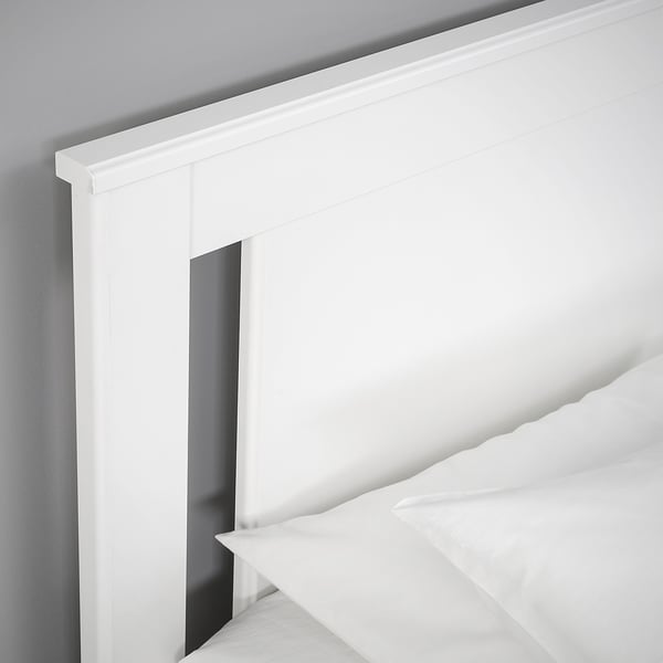 SONGESAND ottoman bed, white, 160x200 cm