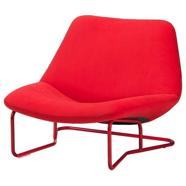 SOTENÄS armchair, Hakebo red, 67x68x81 cm